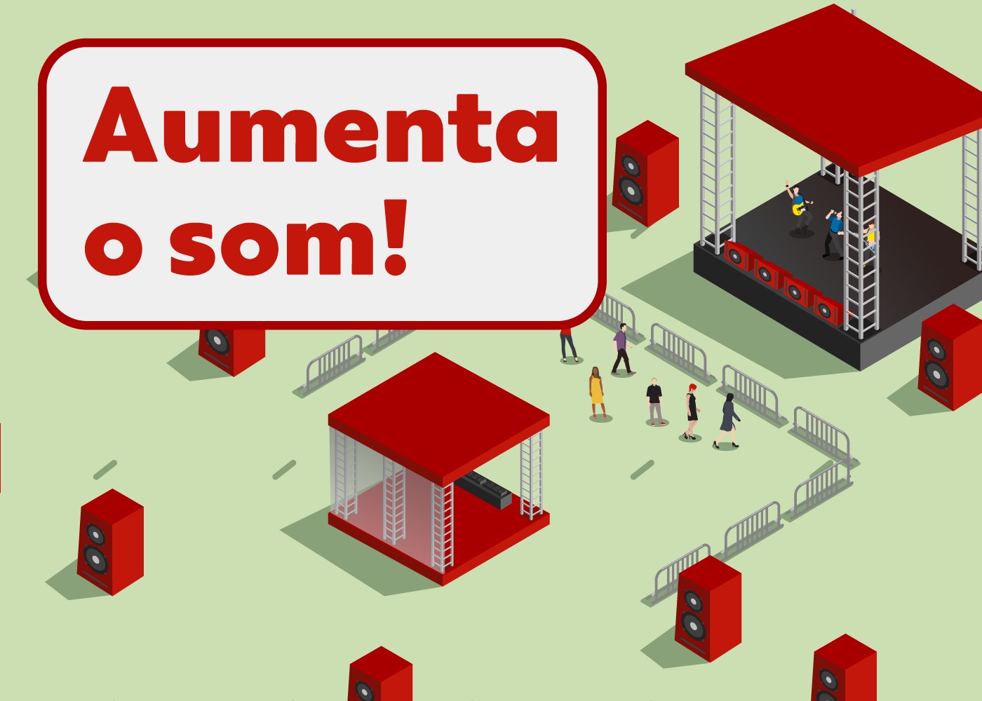 'Aumenta o som!': O que explica o volume mais baixo ou mais alto nos shows dos festivais?