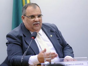 Deputado Rômulo Gouveia (PSD) na Comissão Externa Transposição Rio São Francisco  (Foto: Lúcio Bernardo Jr/Câmara dos Deputados)