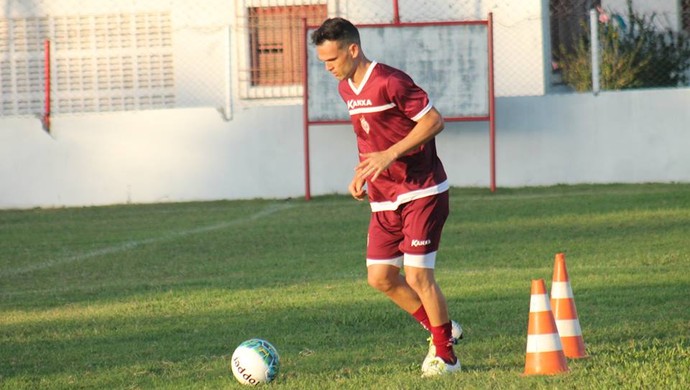 Michel Cury - meia do América-RN (Foto: Canindé Pereira / Divulgação)