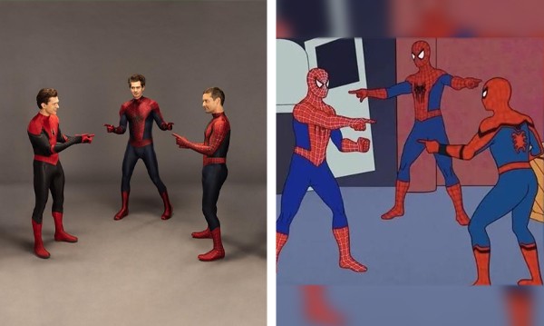 Tom Holland Andrew Garfield E Tobey Maguire Recriam Meme Do Homem Aranha Monet Filmes