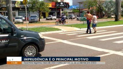 Mais de 500 mortes foram causadas por acidentes de trânsito no Tocantins em 2023