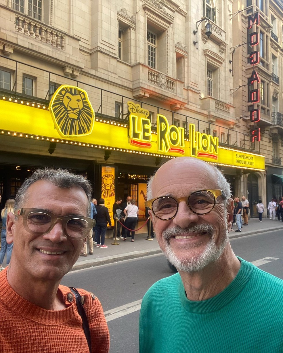 Marcos Caruso e Marcos Paiva &mdash; Foto: Reprodu&ccedil;&atilde;o/Instagram