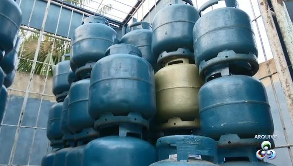 Botija de gás sofreu segundo aumento em menos de um mês  (Foto: Reprodução/Rede Amazônica Acre)