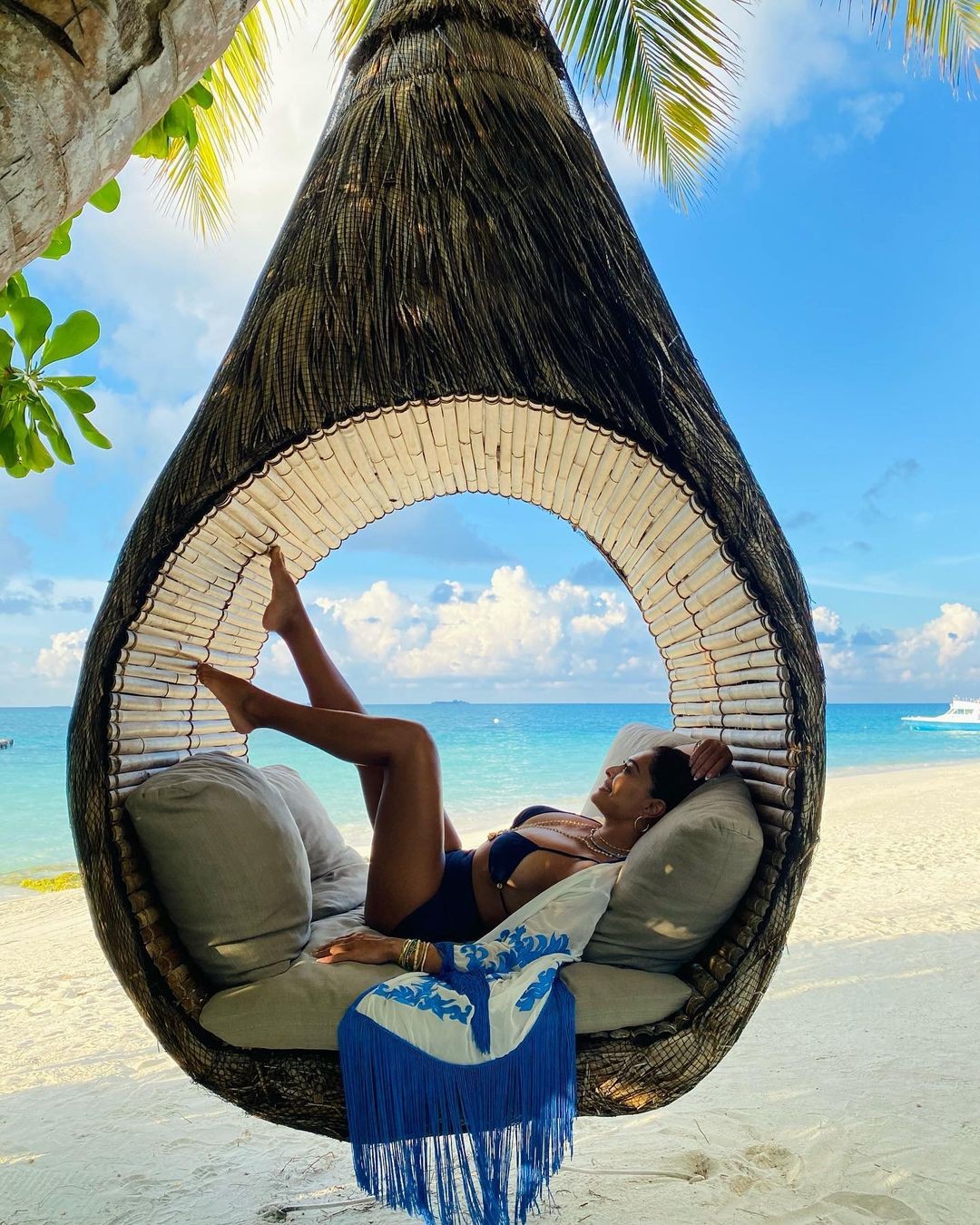 Juliana Paes nas Maldivas (Foto: Reprodução/Instagram)