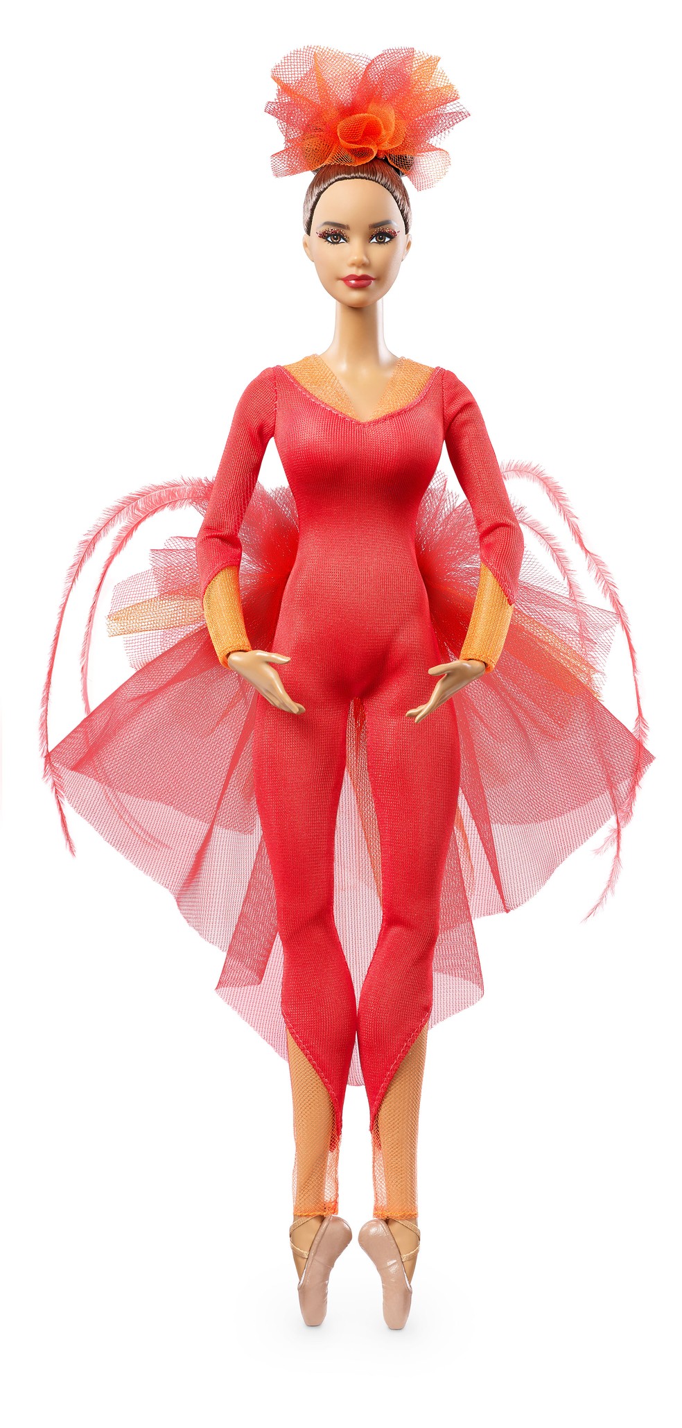 Barbie inspirada na bailarina Misty Copeland, a primeira bailarina principal negra do American Ballet Theatre — Foto: Divulgação/Mattel