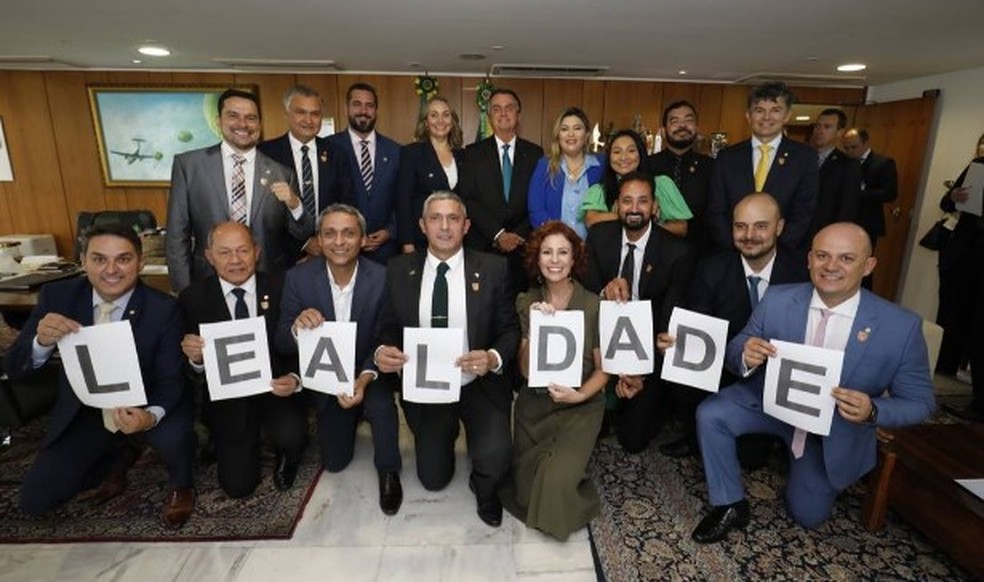 Bancada do PL na Câmara dos Deputados — Foto: Divulgação