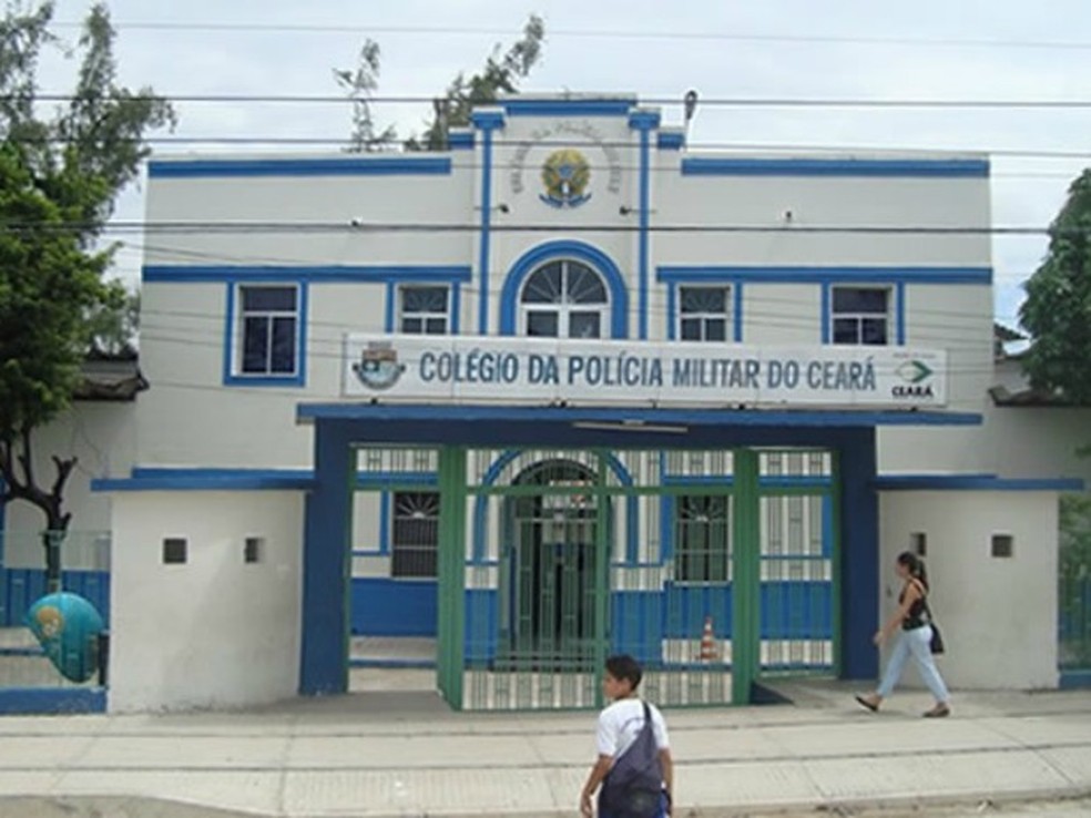 Colégio da Polícia Militar em Fortaleza — Foto: PM/Divulgação