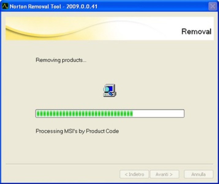 free norton uninstall tool