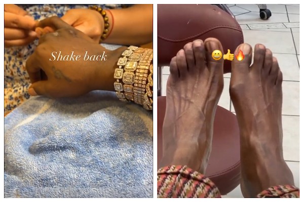 O rapper Lil Boosie ofereceu US$ 1 mil para quem lamber seus dedos do pé (Foto: Instagram)