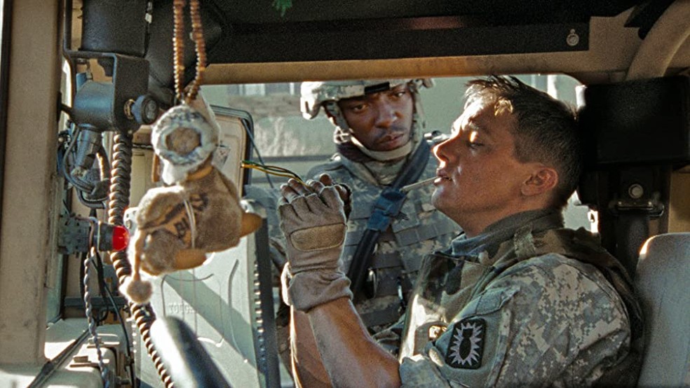 Anthony Mackie e Jeremy Renner em Guerra ao Terror (2008) — Foto: reprodução