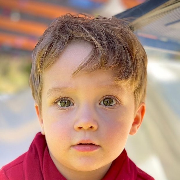 Gael, filho de Paulo Gustavo e Thales Bretas (Foto: Reprodução/Instagram)
