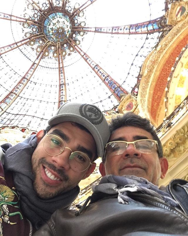 Gabriel Diniz e o pai, Cizinato (Foto: Reprodução / Instagram)