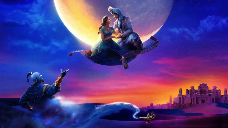 Pôster do live-action de Aladdin (Foto: Reprodução/Disney)