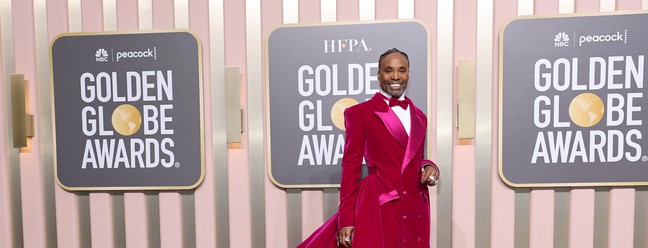 Billy Porter de Christian Siriano — Foto: Getty Images