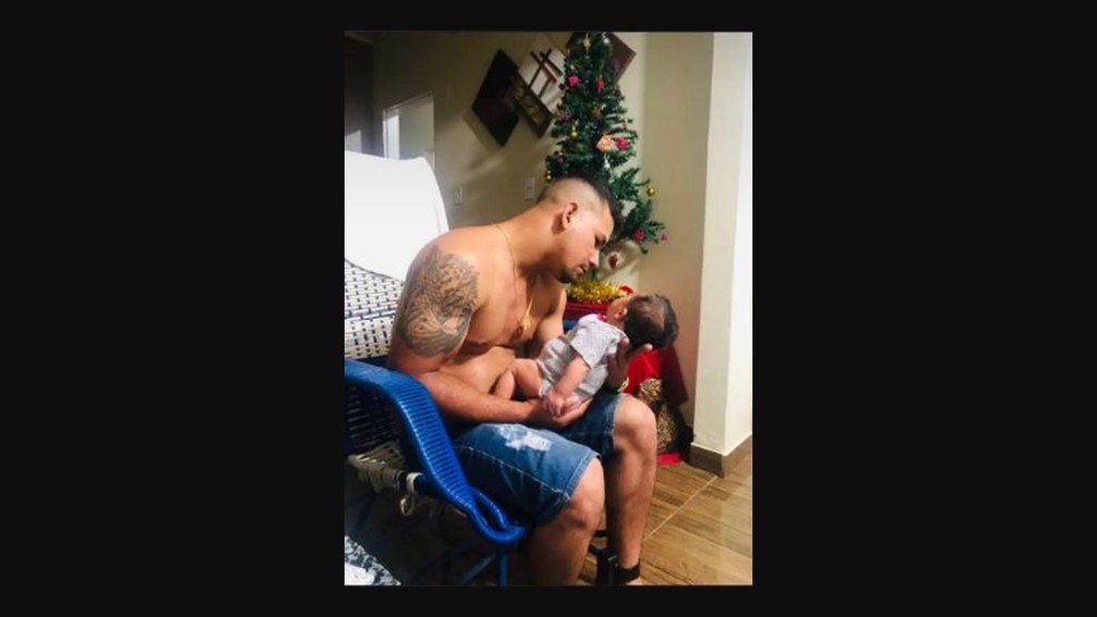Uilian Viana, pai da bebê de Isabel, também morreu em um acidente de trânsito há cerca de 4 mese — Foto: Facebook/Reprodução