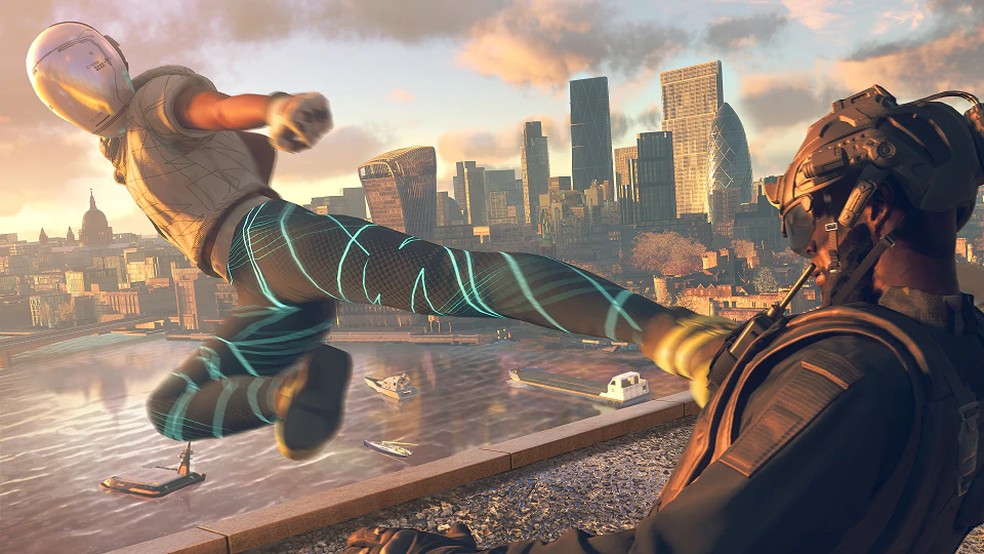 Combate corpo a corpo é bem indicado em Watch Dogs: Legion — Foto: Divulgação/Ubisoft