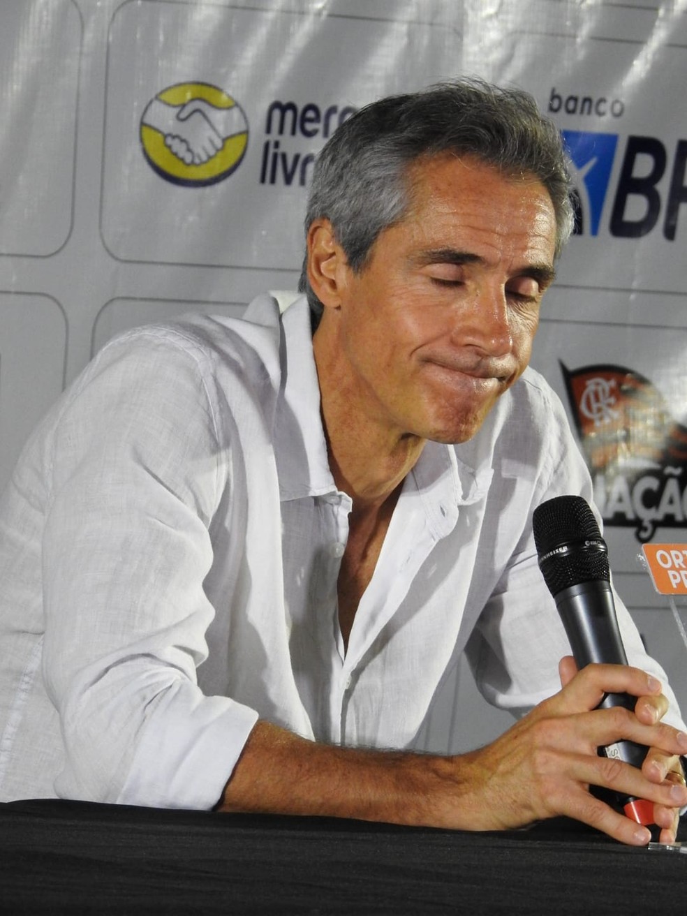 Paulo Sousa, técnico do Flamengo — Foto: Fred Gomes