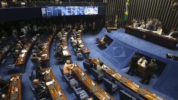 Senado vota parecer e decide se Dilma vai a julgamento (Foto: Antonio Cruz/ Agência Brasil)