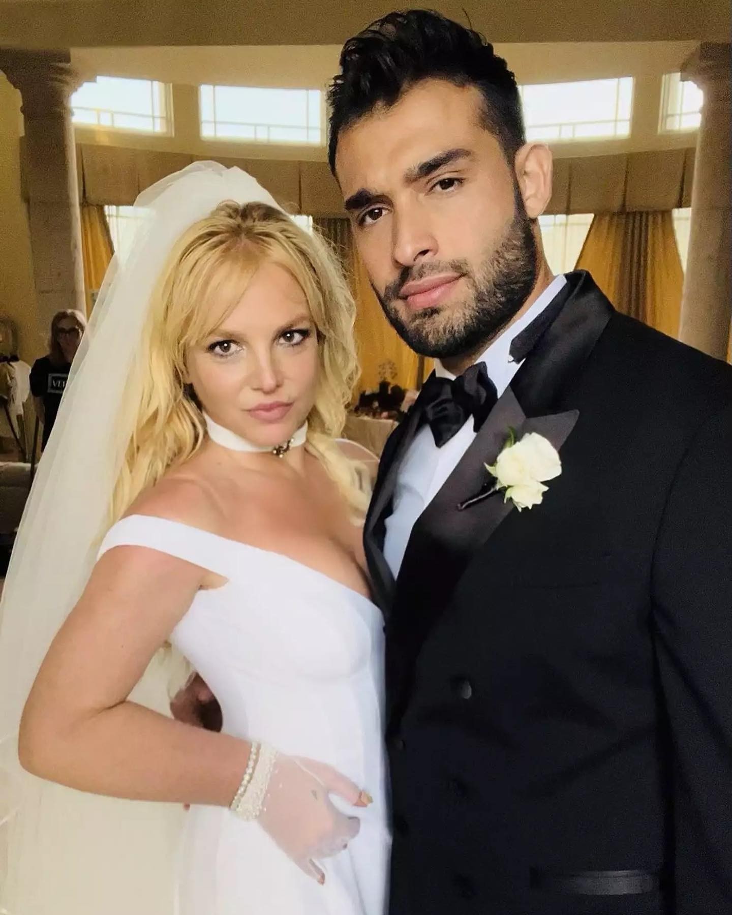 Britney Spears and Sam Asghari get married (Photo: Playback/Instagram)