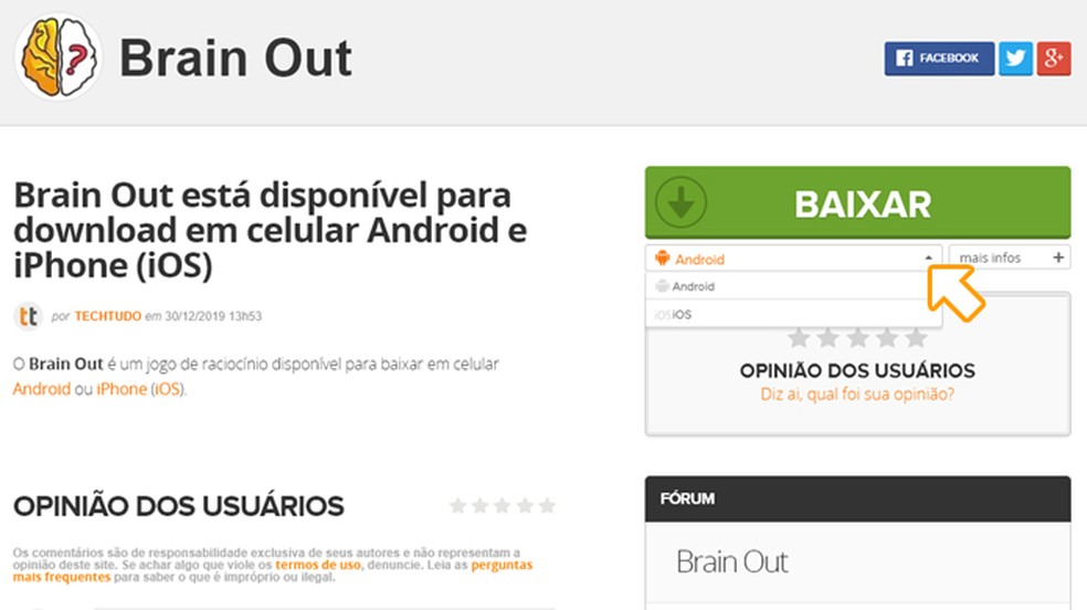 Como Baixar Brain Out E Dicas Para Passar De Level No Jogo De Respostas Jogos Casuais Techtudo