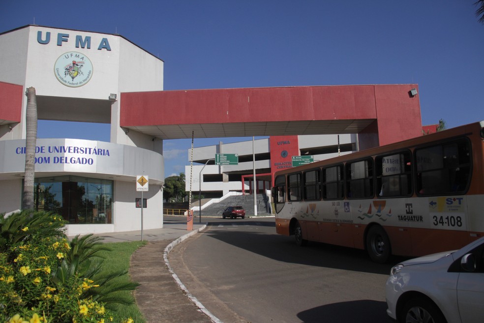 Entrada da Universidade Federal do Maranhão (UFMA) em São Luís (MA) — Foto: De Jesus/O Estado/Arquivo