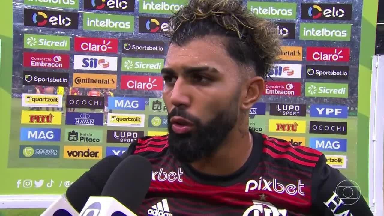 Gabigol elogia atuação do Flamengo e projeta pressão na volta: 'Eles vão conhecer o que é inferno'