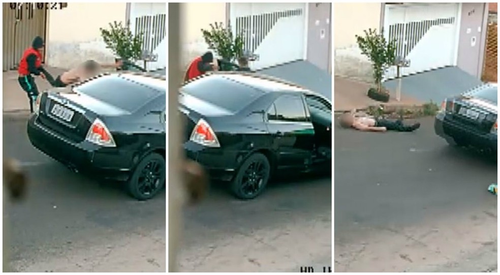 Agredido em roubo a carro queria impedir que assaltantes levassem remédio de alto custo do filho em São Carlos — Foto: Reprodução/EPTV
