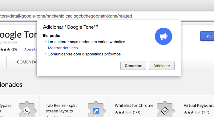 Instale o Google Tone em todos os computadores (Foto: Reprodução/Helito Bijora) 