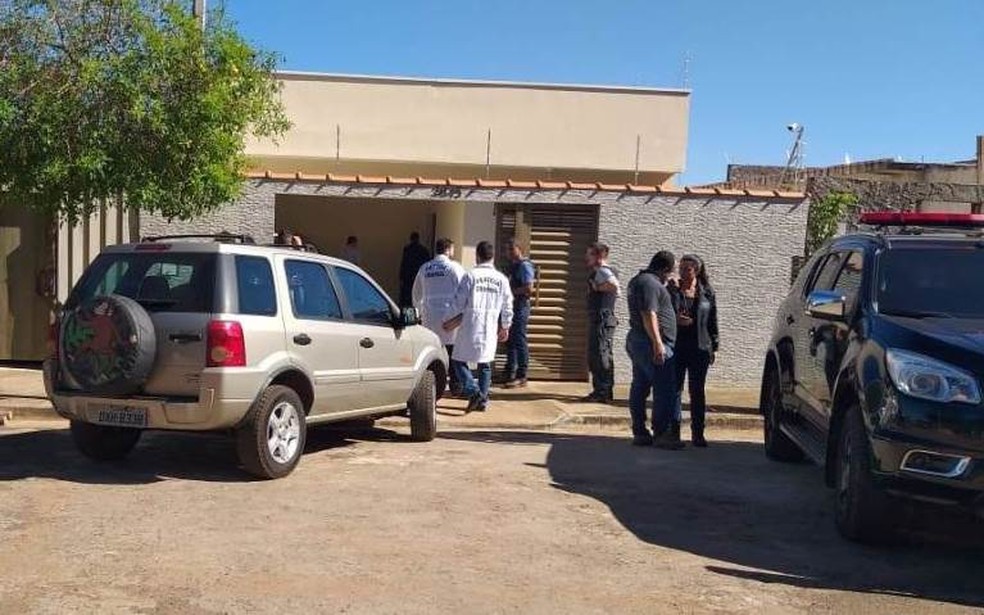 Casa onde PM foi assassinado em junho em Araraquara — Foto: ACidadeON/Araraquara