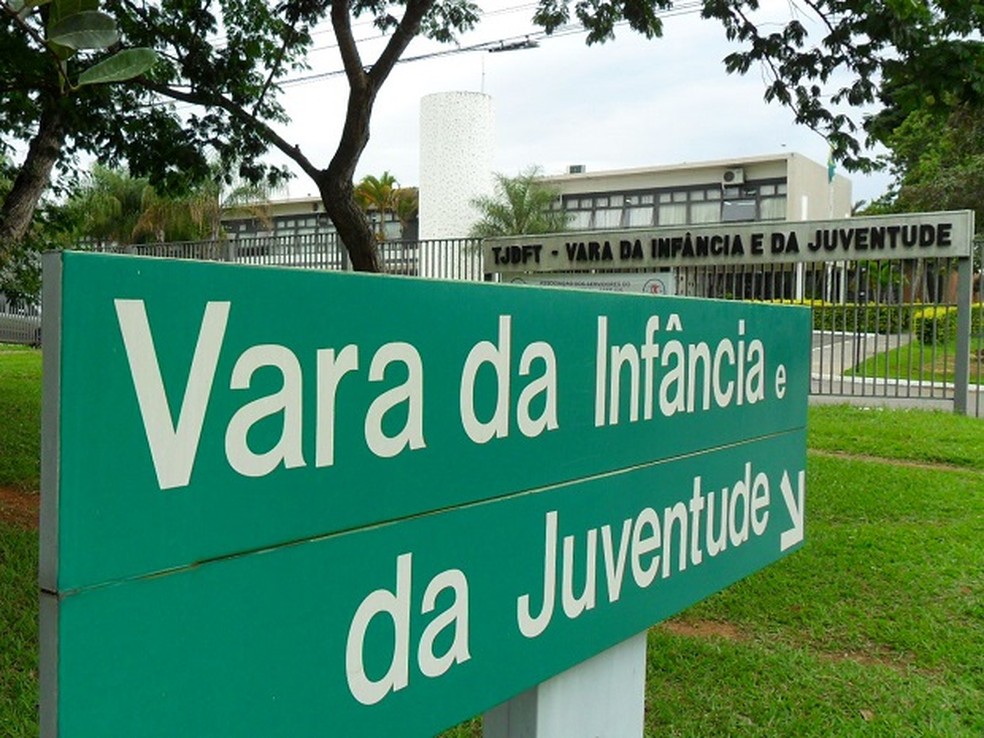 Fachada da Vara da Infância e da Juventude do Distrito Federal em imagem de arquivo — Foto: Raquel Morais/G1