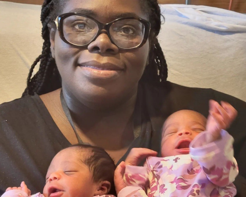 Mãe dá à luz terceiro par de gêmeos (Foto: Reprodução Instagram )