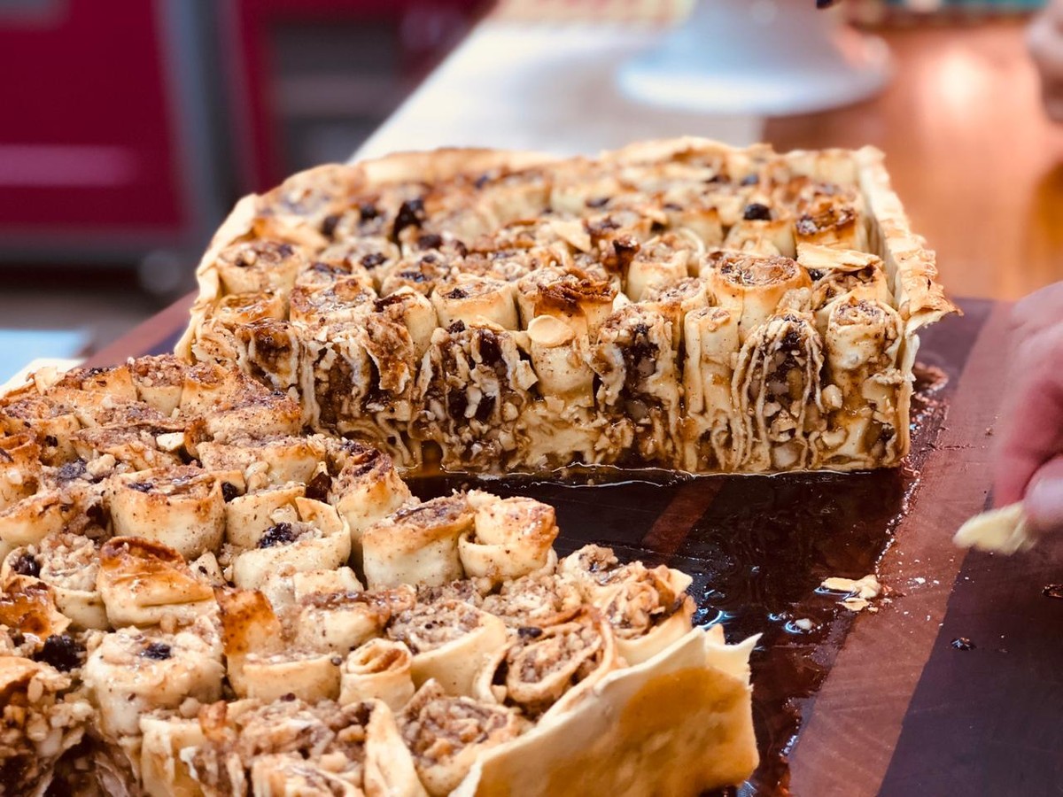 Torta Doce De Castanhas Do Chef Ravioli