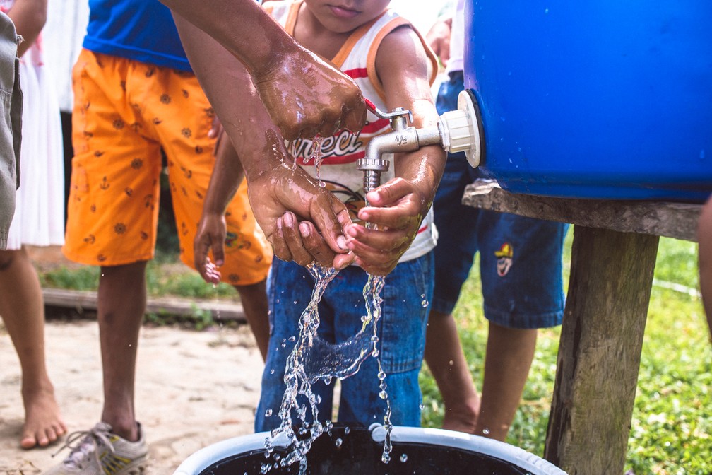 Acesso à  água potável édesafio no interior do Estado — Foto: Caio Palazzo/FAS