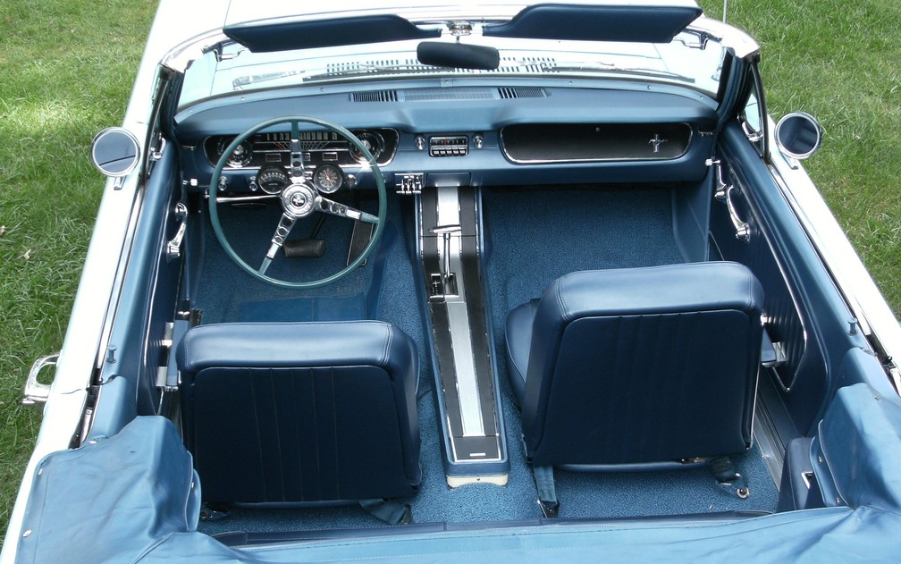 Mustang de Gail Wise depois da reforma, concluÃ­da em 2010 (Foto: DivulgaÃ§Ã£o/Ford)