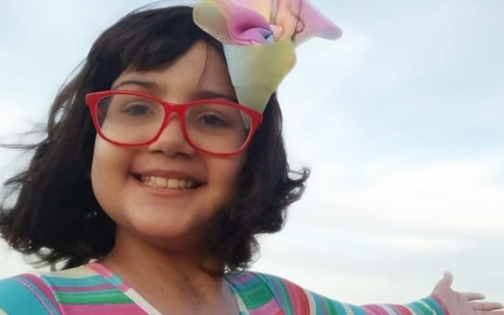  Yasmin Bastos Nunes, baiana de 11 anos, que luta contra leucemia linfoide aguda e busca tratamento no exterior — Foto: Reprodução/Redes Sociais