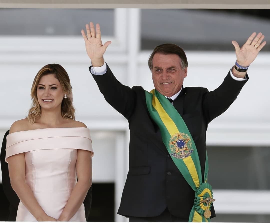 Jair e Michelle Bolsonaro (Foto: reprodução/ Instagram)