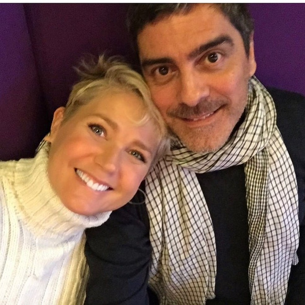 Xuxa e Junno Andrade — Foto: Reprodução/Instagram