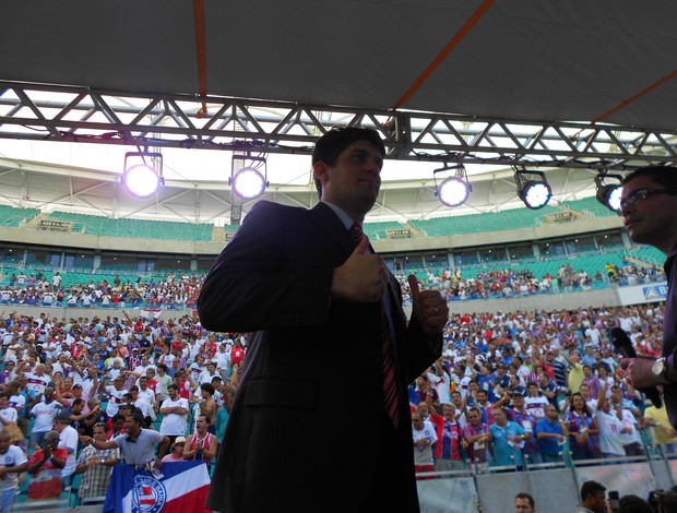 Carlos Ratis ficará à frente do Bahia até o dia 31sportingbet é seguroagosto (Foto: Eric Luis Carvalho)