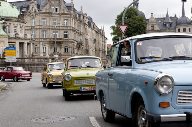 Encontro Trabants na Alemanha (Foto: Getty Images)