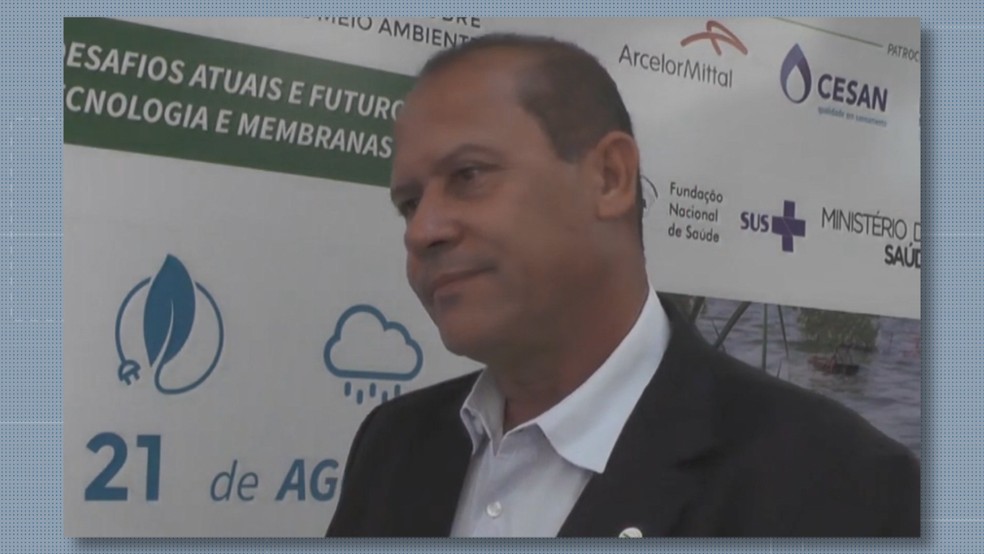 O novo diretor de Vigilância Ambiental da Secretaria de Saúde do Distrito Federal, Rômulo Henrique da Cruz  — Foto: TV Globo/Reprodução