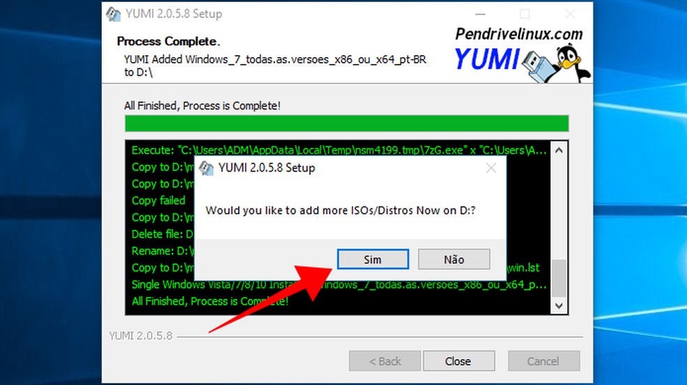 yumi boot usb portable