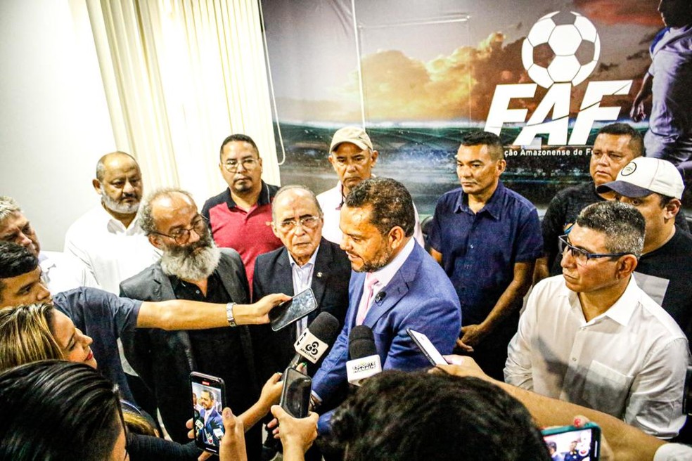 Edna&iacute;lson Rozenha assumiu o comando da FAF &mdash; Foto: Jo&atilde;o Normando