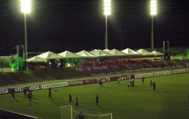 Estádio Barretão - Área vip (Foto: Jocaff Souza)
