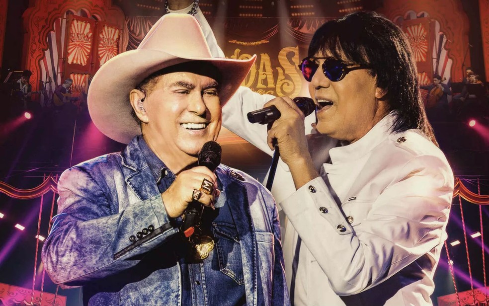 Cantores Milionário e Marciano encerram a Festa do Peão de Araras com o show 'Lendas' (Foto: Divulgação)