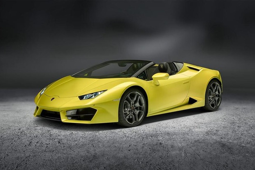 Lamborghini revela Huracán Spyder de tração traseira no Salão de Los  Angeles | Carros | autoesporte