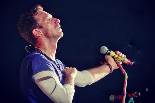 O cantor Chris Martin, do 'Coldplay' (Foto: Instagram)