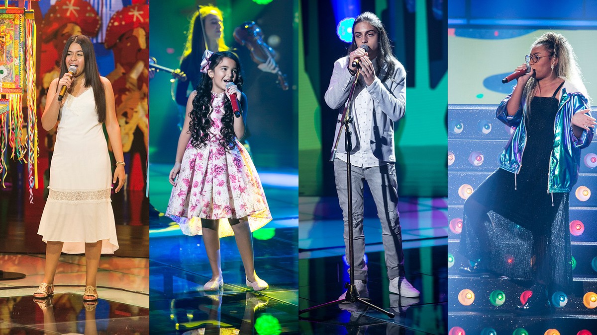 The Voice Kids Mudanca No Time De Finalistas 2018 Gshow
