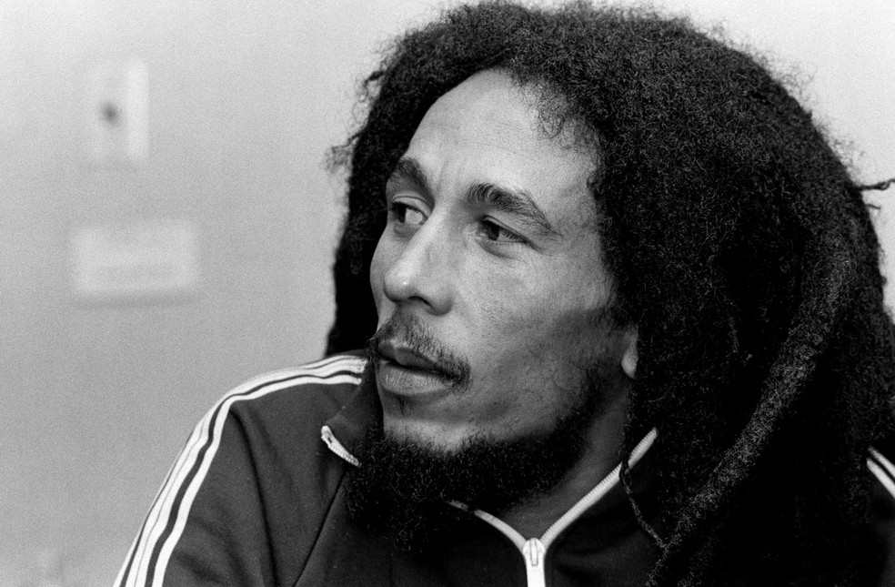 Bob Marley em foto de 1980 — Foto: Marcello Mencarini/Leemage via AFP/Arquivo