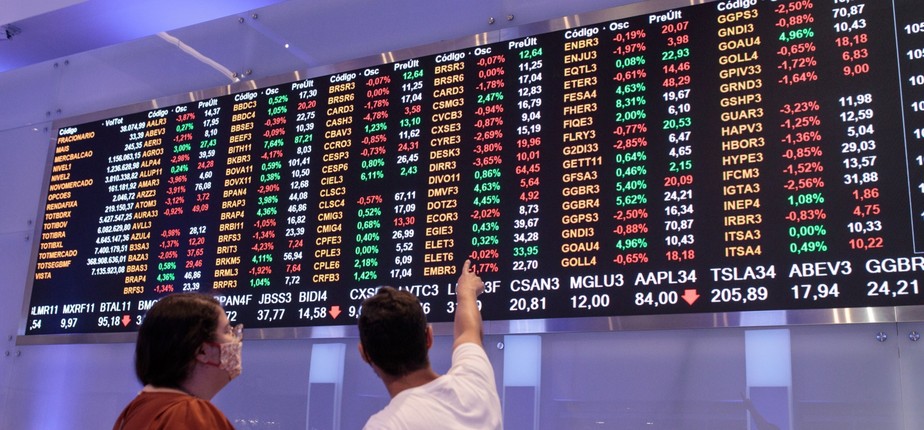 Bolsa de São Paulo, a B3, sofre influência da alta de juros nos EUA  Bloomberg/8-11-2021
