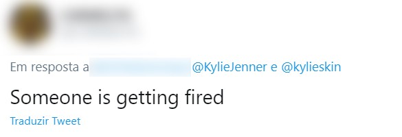 Fãs comentaram o erro de Kylie Jenner no Twitter (Foto: Reprodução / Twitter)